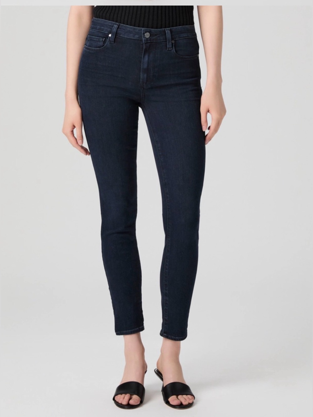 PAIGE Hoxton Ankle Jeans Lana Wash Size 29 High Rise Skinny Stretch Denim